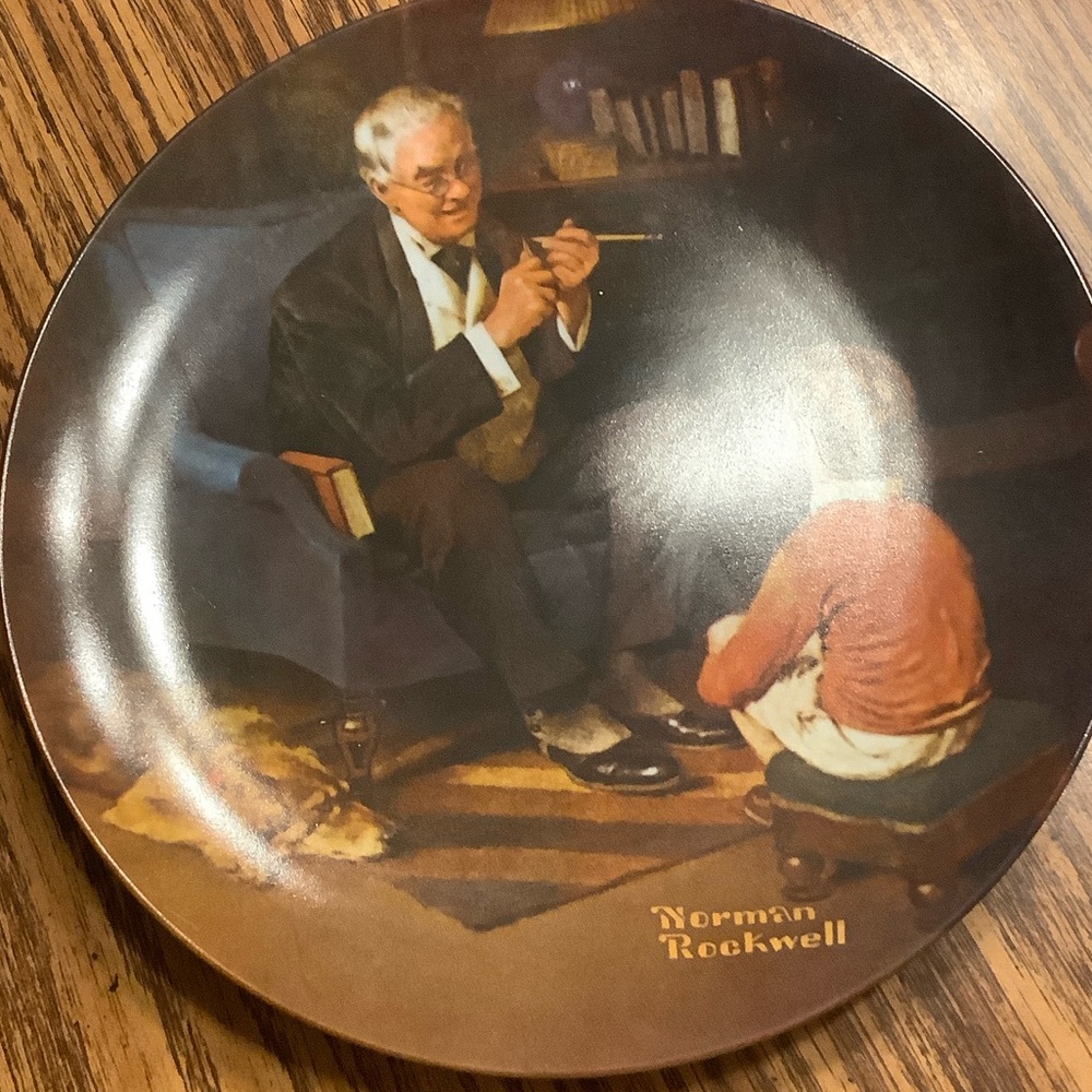 Norman Rockwell Decorative Plate